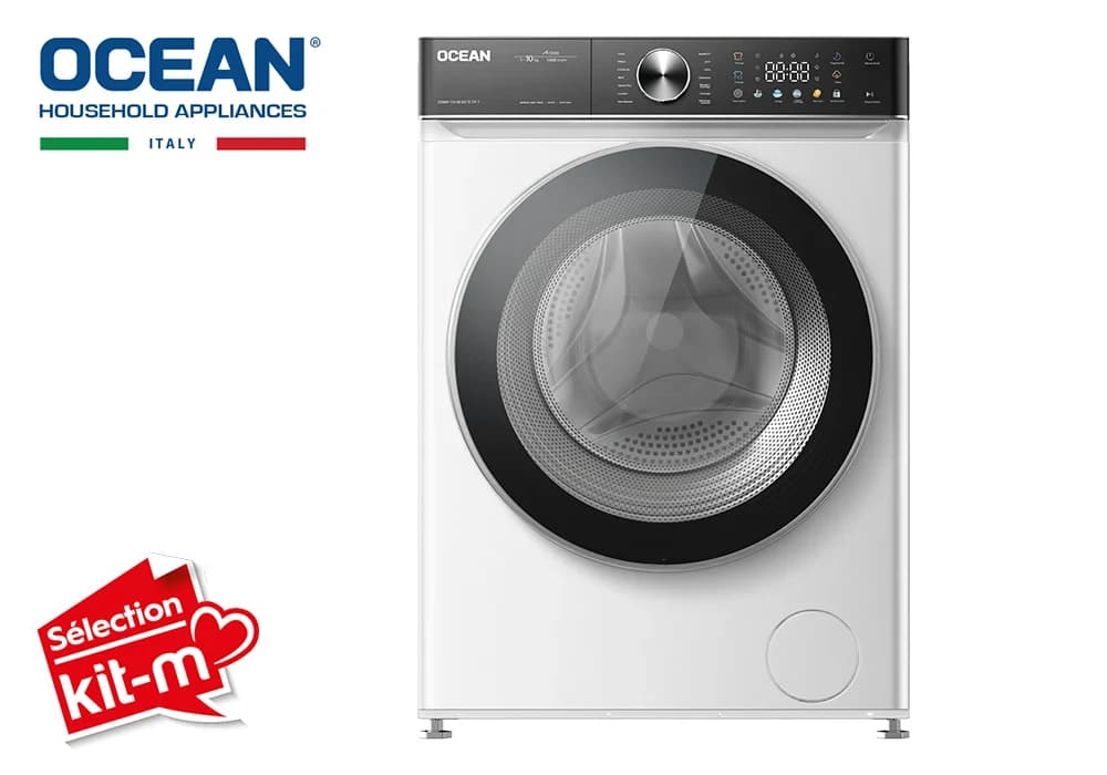 Lave-Linge 10KG Moteur Direct Drive Sans Courroie VAPEUR (OSWM10148DDTCFP7) - Image 1