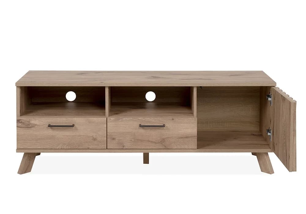 Meuble TV 1 Porte / 2 Tiroirs (Collection WELLINGTON) - Image 2