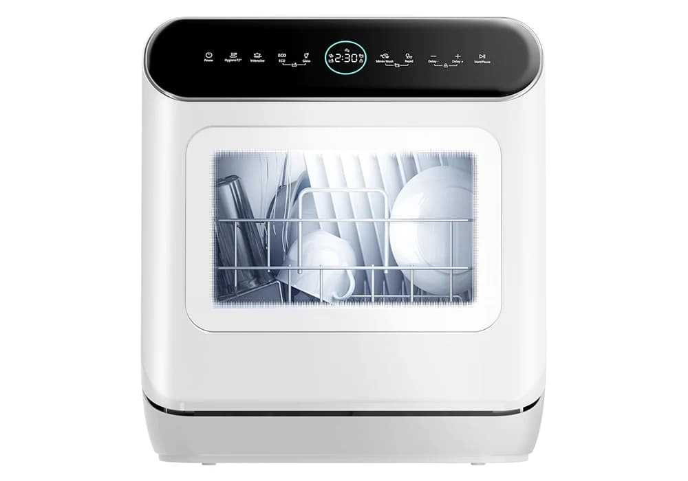 Lave-Vaisselle Compact avec Porte Vitrée (OMDWT2W703TCFP2) - Image 2