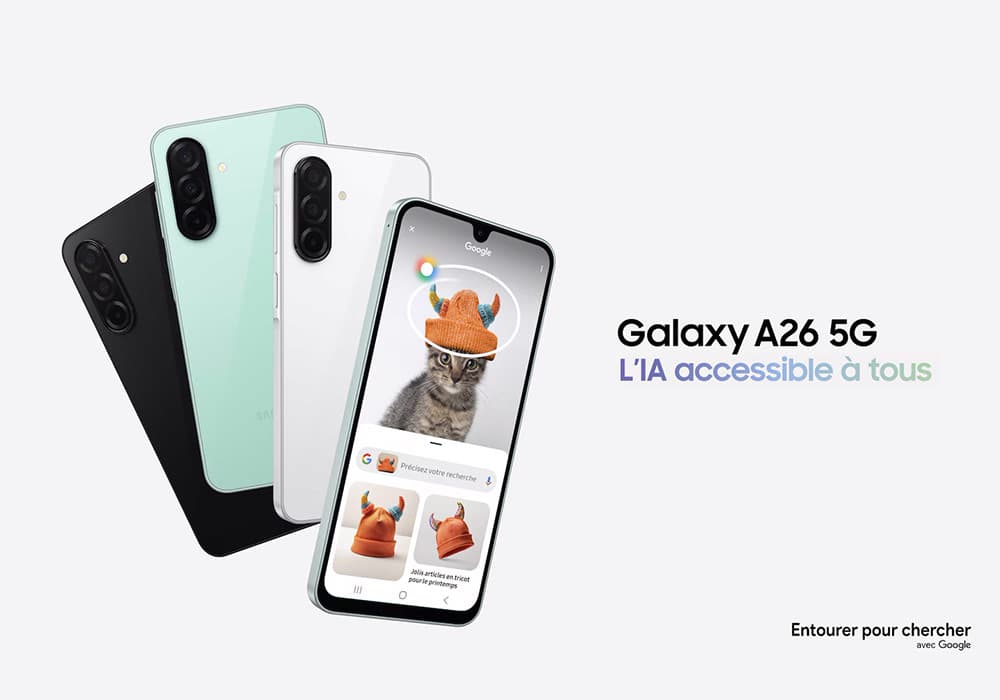 Smartphone Samsung Galaxy A26 5G Noir (6Go / 128Gb) - Image 4