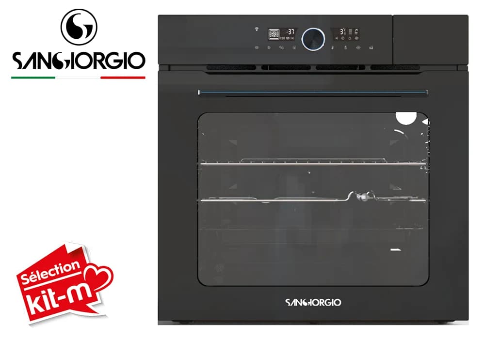 Four Encastrable Vapeur Connecté 75 L SANGIORGIO (SGEOC614BEFVRWF) - Image 1
