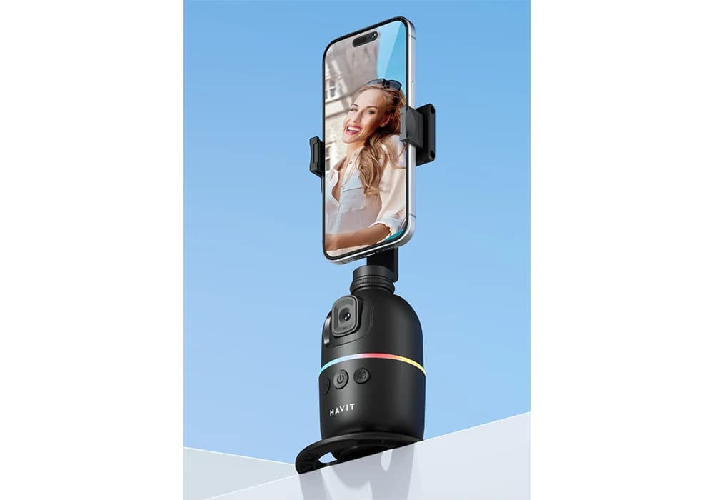 Support Smartphone avec Suivi Automatique du Visage HAVIT ST7609 - Image 1