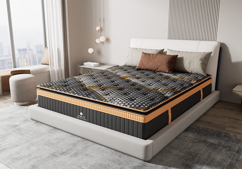 Matelas à Ressorts 160x200cm Dorlux COPPER - Image 1