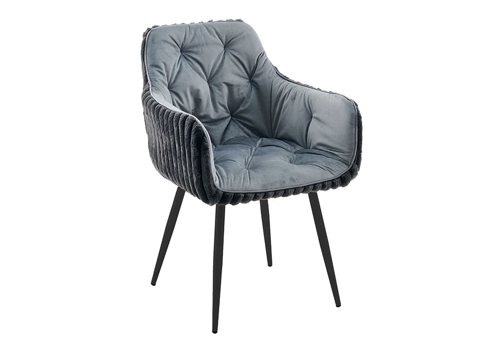 Lot de 6 Chaises LINEA Gris - Image 3