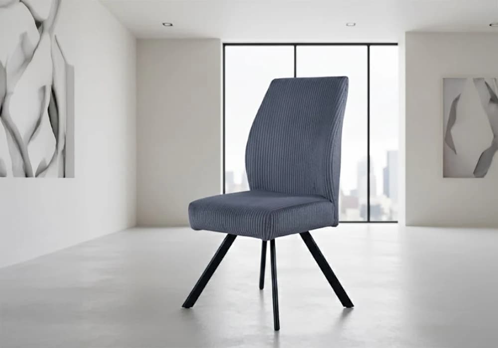 Lot de 6 Chaises SYLVA Gris - Image 1