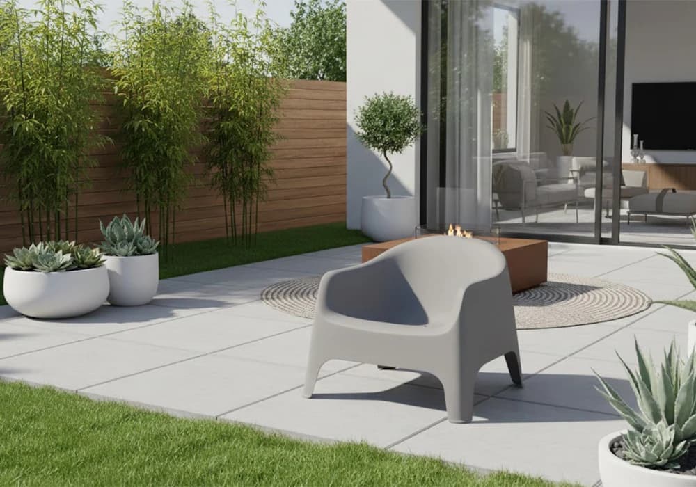 Fauteuil de Jardin BRIVO Gris - Image 1