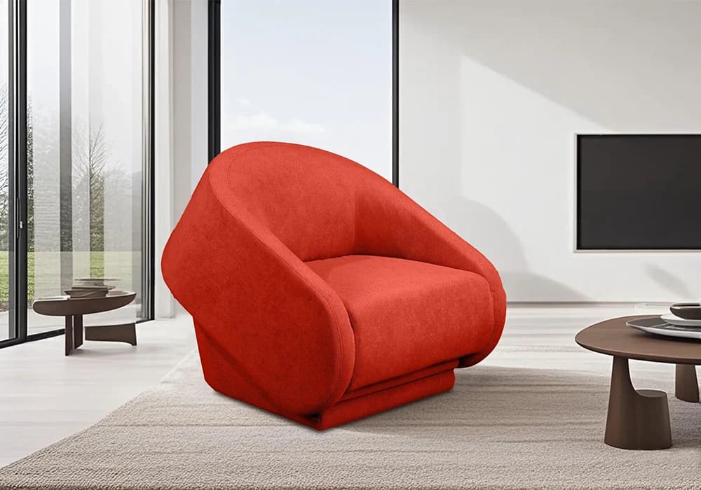 Fauteuil Lit POSTIGA 1 Place Rouge - Image 1