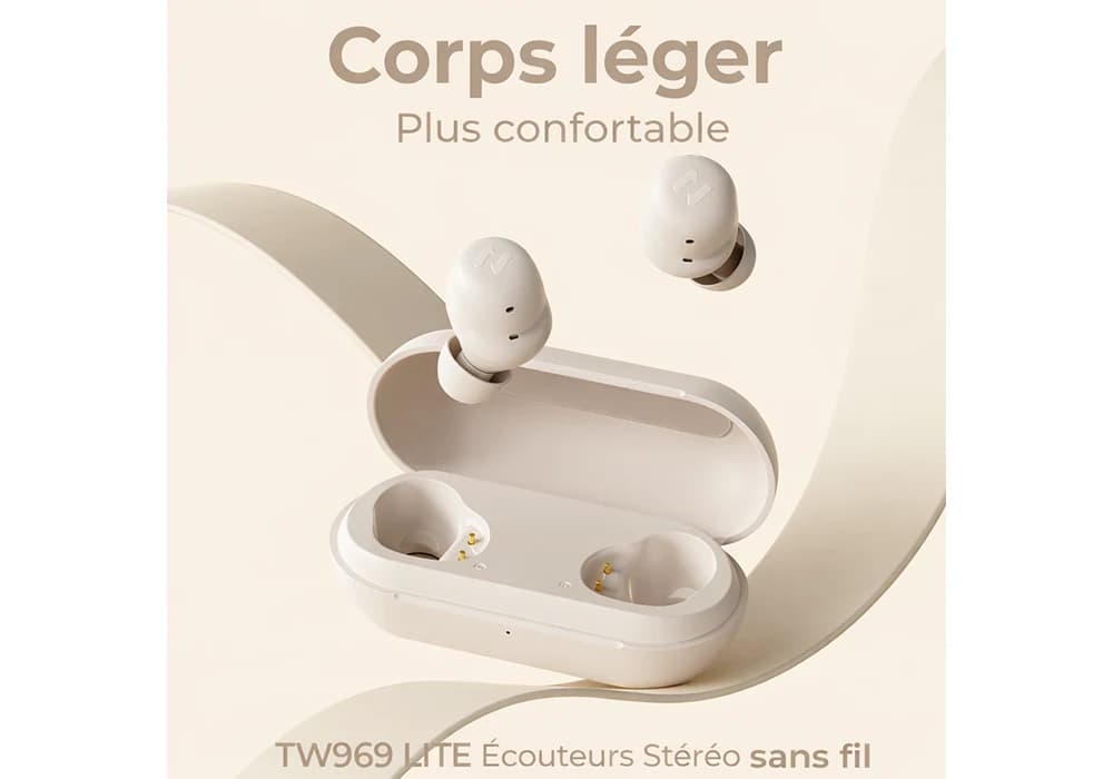 Écouteurs Sans Fil TWS Bluetooth 5.4 HAVIT (TW969 Lite) - Image 1