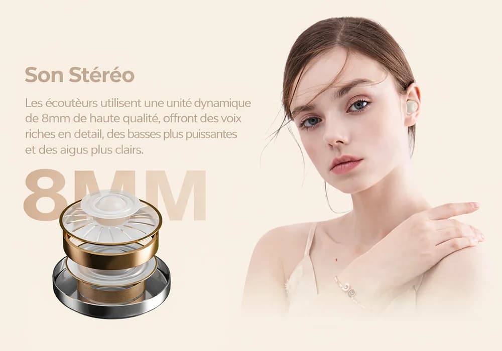 Écouteurs Sans Fil TWS Bluetooth 5.4 HAVIT (TW969 Lite) - Image 5