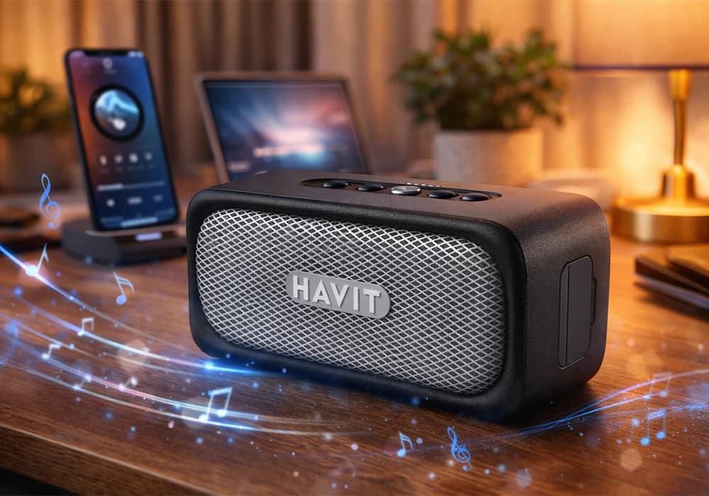 Enceinte Bluetooth HAVIT CLASSIC Retro (SK905BT) - Image 1