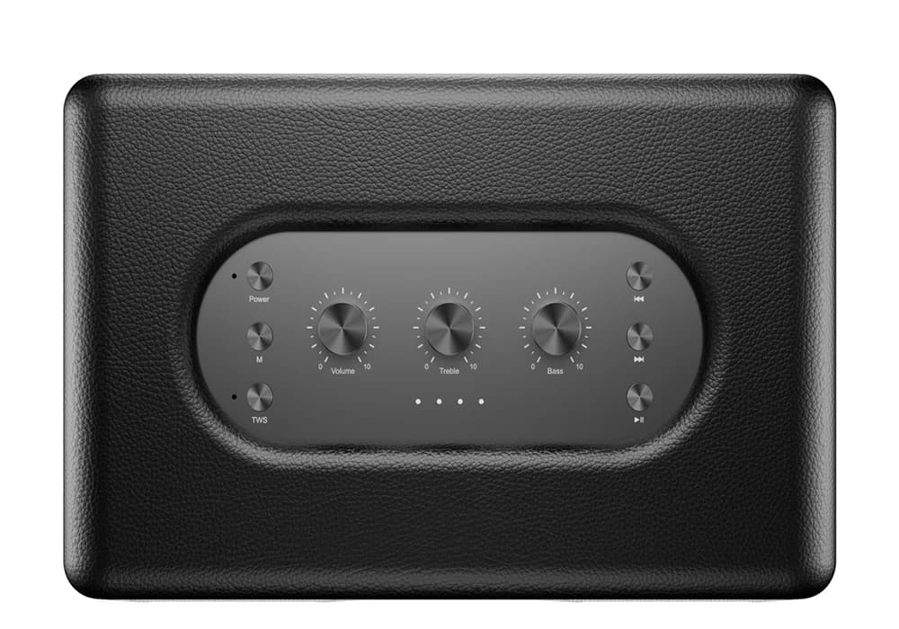 Enceinte Bluetooth Finition Bois HAVIT CLASSIC Ⅱ Retro (SK906BT) - Image 5