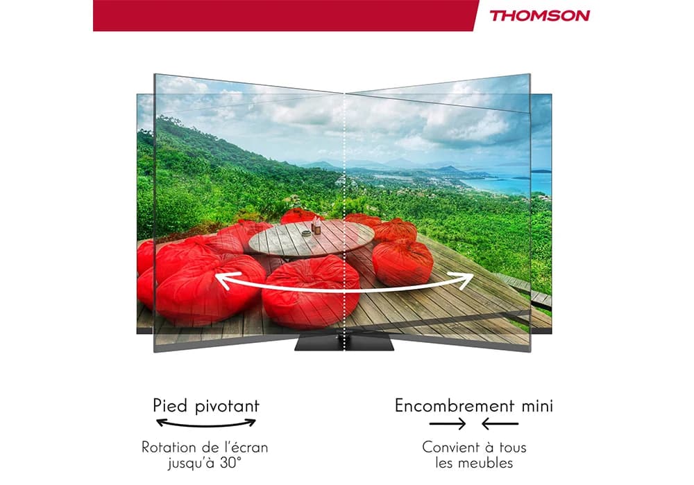 Téléviseur 4K UHD 55" 139CM Google TV THOMSON (55UG5C14) - Image 2