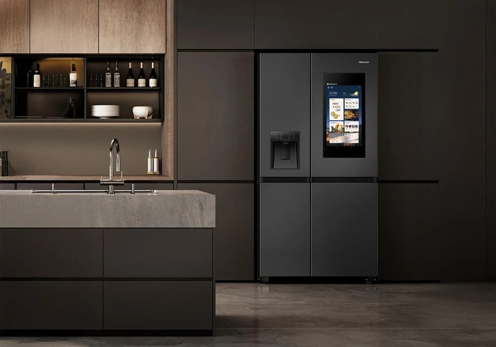 Réfrigérateur Américain 614L avec écran HISENSE RS9P628GPFE - Image 1