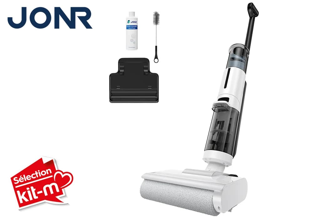 Aspirateur Balai Sans Fil Autonettoyant (eau et poussière) JONR ED12 Lite - Image 1