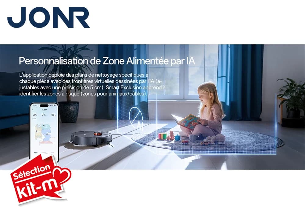 Aspirateur Robot Laveur Tout-en-Un Ultra Premium JONR X1 MAX - Image 5