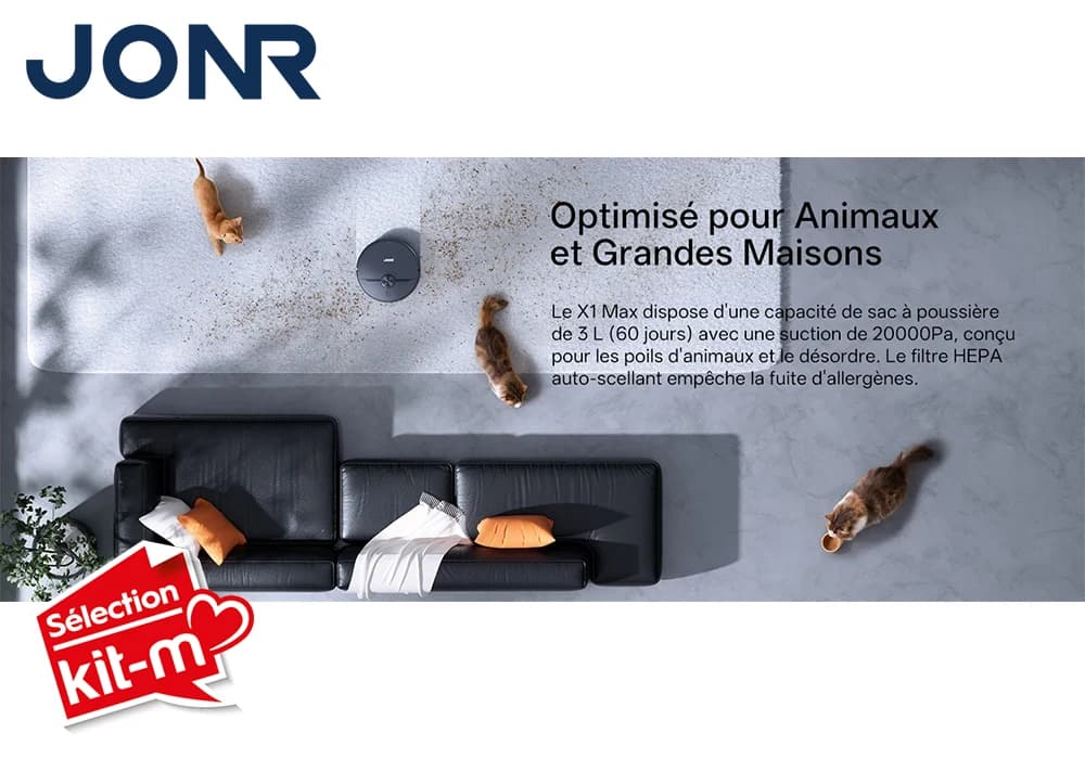 Aspirateur Robot Laveur Tout-en-Un Ultra Premium JONR X1 MAX - Image 3