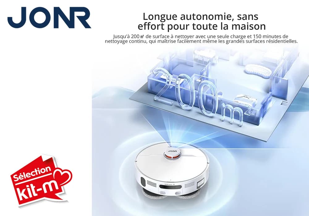 Aspirateur Robot Laveur Tout-en-Un JONR T5 PRO GEN 2 - Image 4