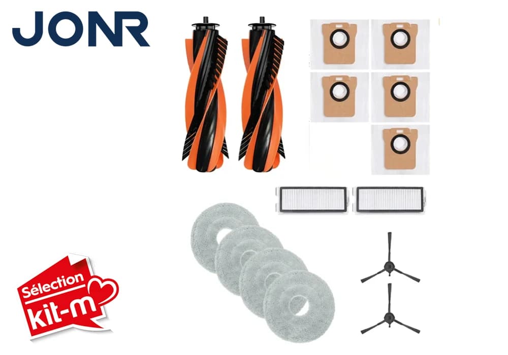 Kit d'Accessoires pour Aspirateur Robot JONR X1 Max - Image 1