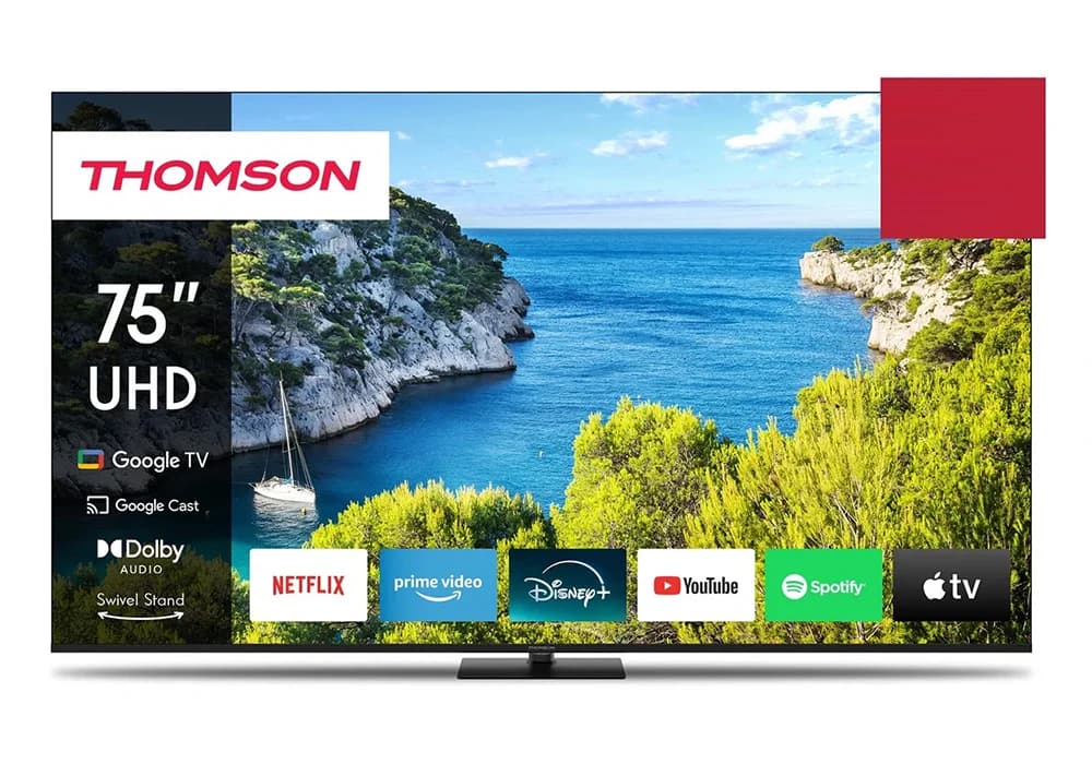 Téléviseur 4K UHD 75″ 190CM Google TV THOMSON (75UG5C14) - Image 1