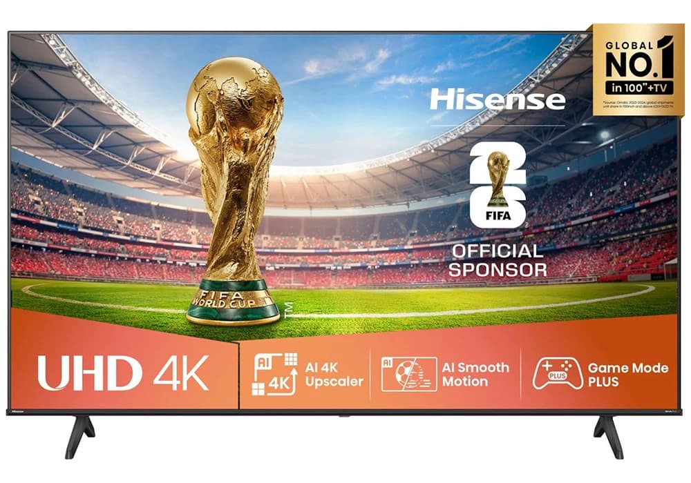 TV LED 4K AI UHD 50″ (127 cm) HISENSE - Image 1