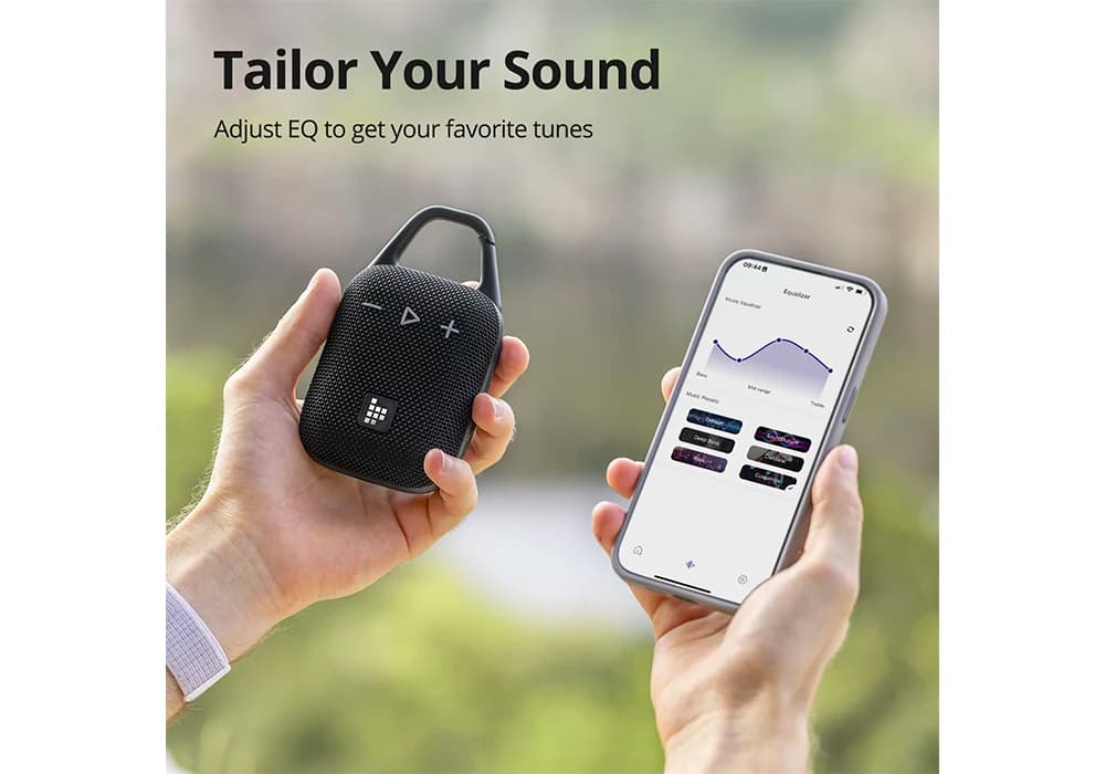 Enceinte Portable Bluetooth Tronsmart (MIRTUNE H1 Noir) - Image 4