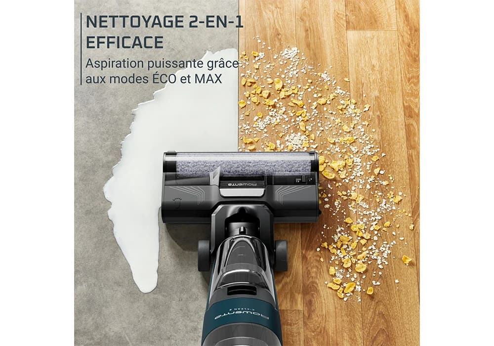 Aspirateur Laveur Sans Fil X-CLEAN 2 / Nettoyage 2-en-1 / Rowenta (GZ2251E0) - Image 5