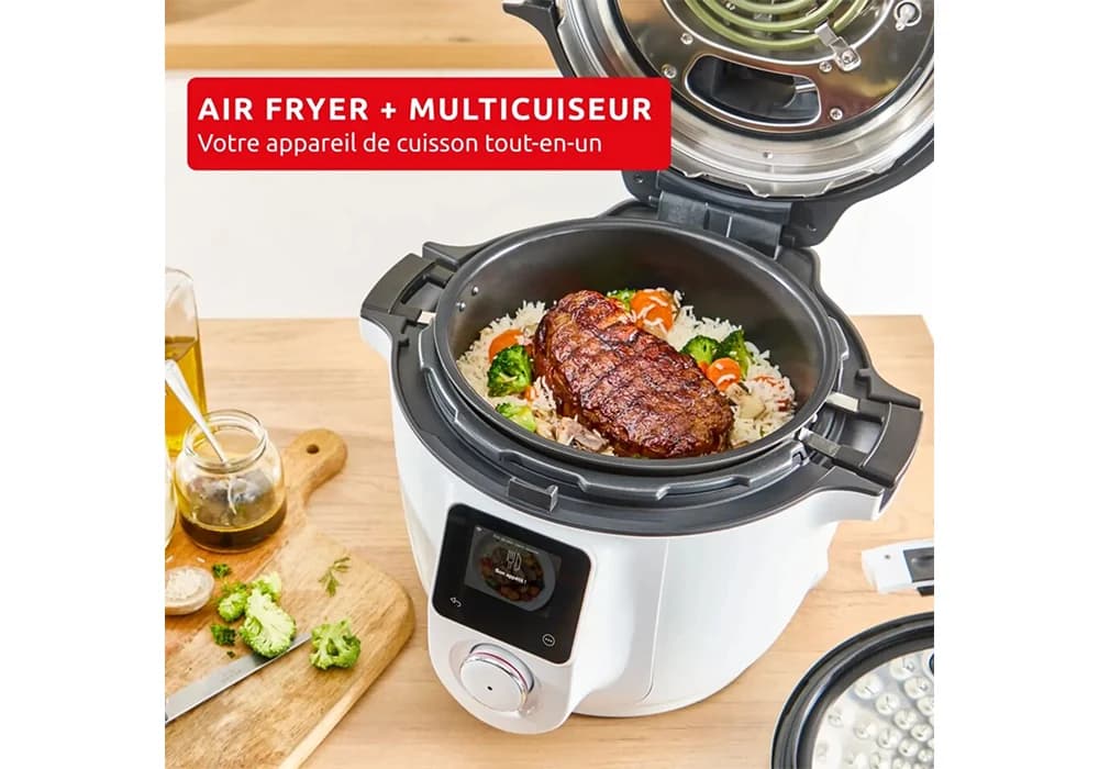 Multicuiseur Connecté 16 en 1 Cookeo Infinity MOULINEX (CE9721) - Image 3
