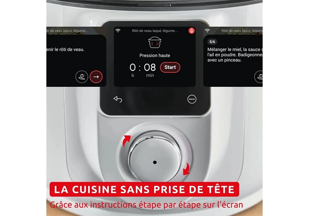 Multicuiseur Connecté 16 en 1 Cookeo Infinity MOULINEX (CE9721) - Image 5