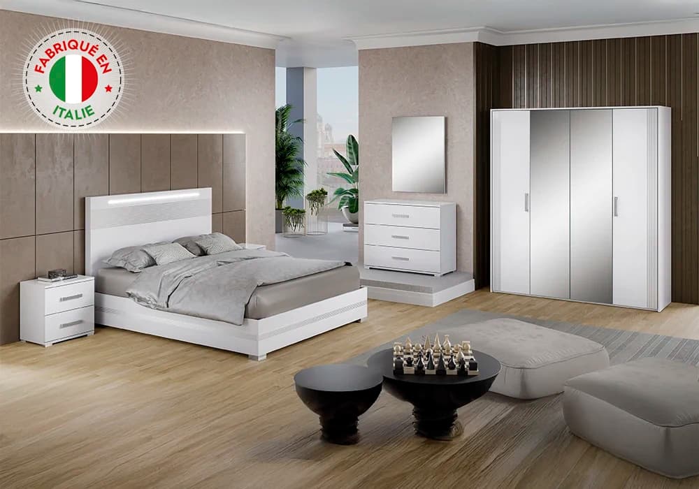 Miroir Blanc (COLLECTION ODETTE) - Image 2