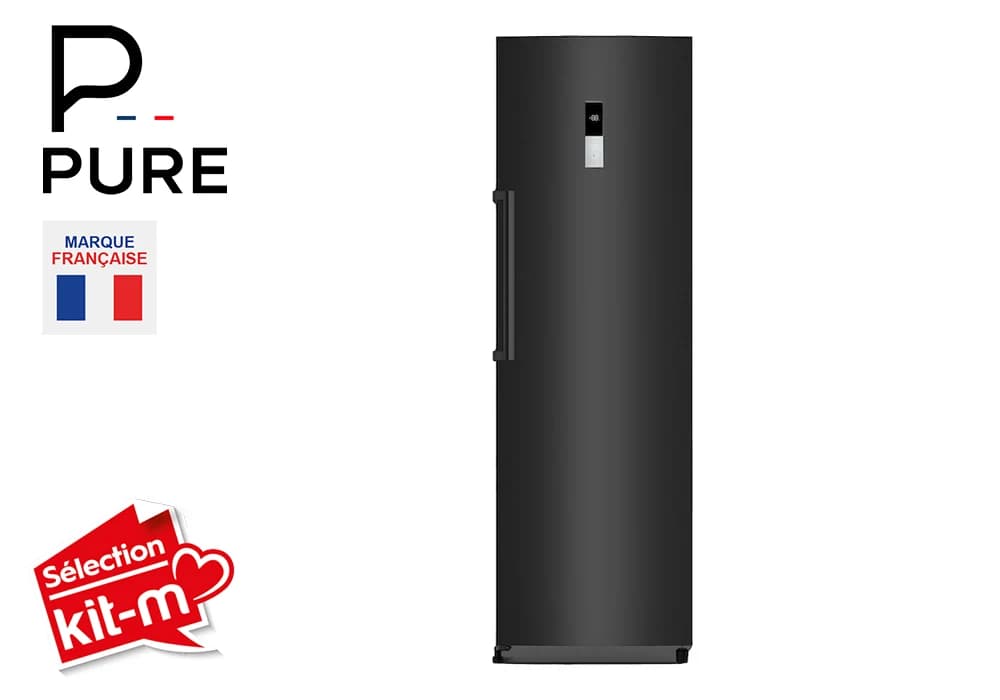 Congélateur Armoire 1 Porte Dark Inox PURE - Image 2