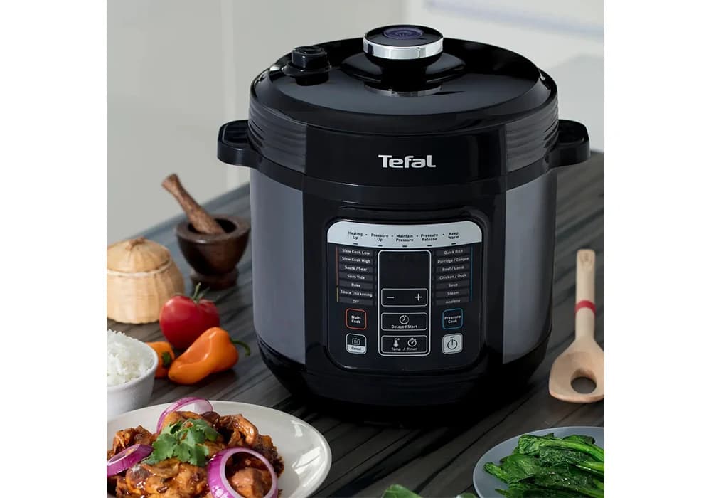 Multicuiseur Intelligent HOME CHEF 15 EN 1 TEFAL (CY6018M) - Image 1
