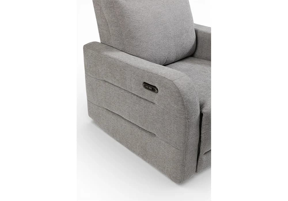 Fauteuil Relax MORWELL Gris Électrique - Image 5