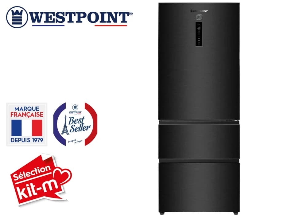 Réfrigérateur Combiné Multiportes 420L Inverter WESTPOINT (W3FT-46E26.EDZ) - Image 2
