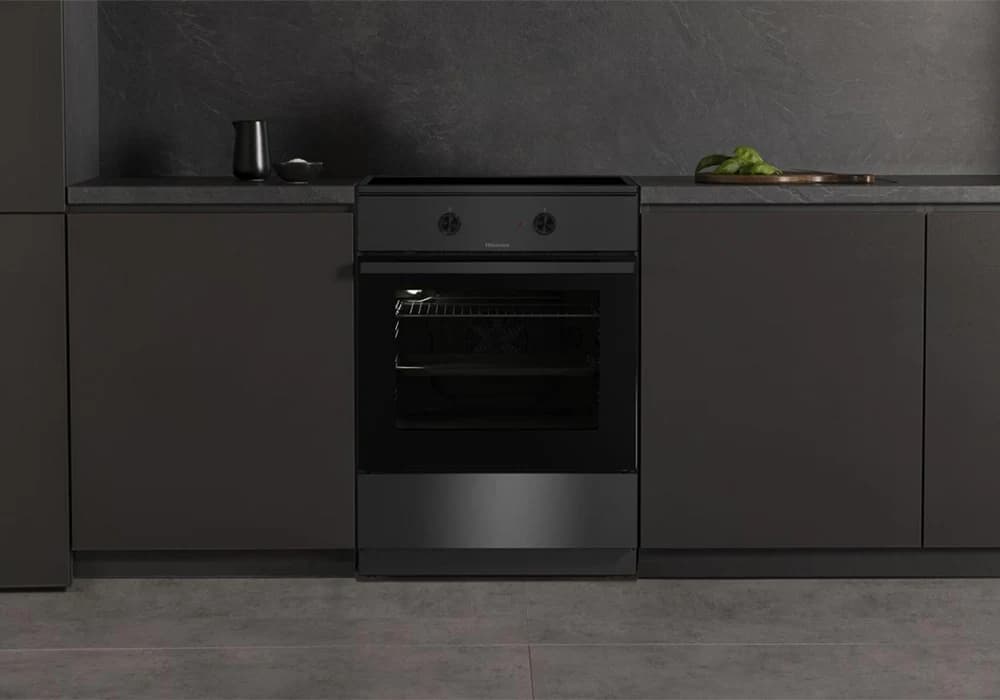Cuisinière 4 feux Induction Hi4 Hisense (HEIT6A40BG) - Image 1
