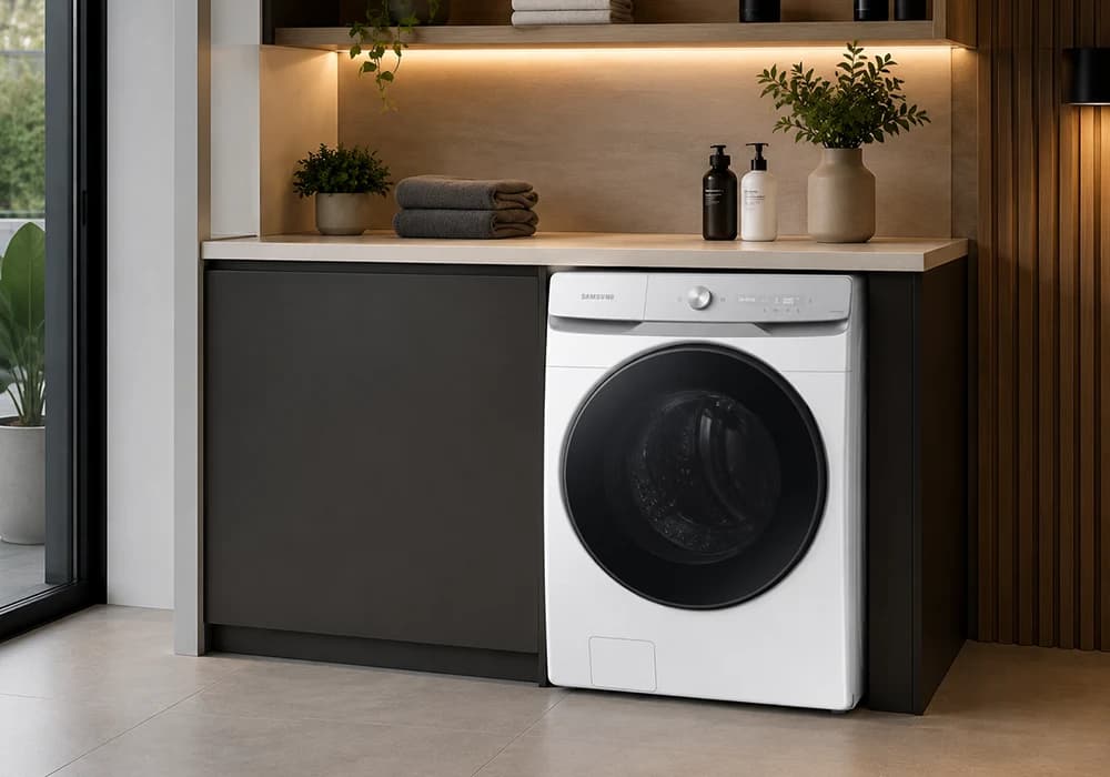 Lave-linge SAMSUNG AI Ecobubble™ 20 Kg Blanc (WF20DG8650BW) - Image 1