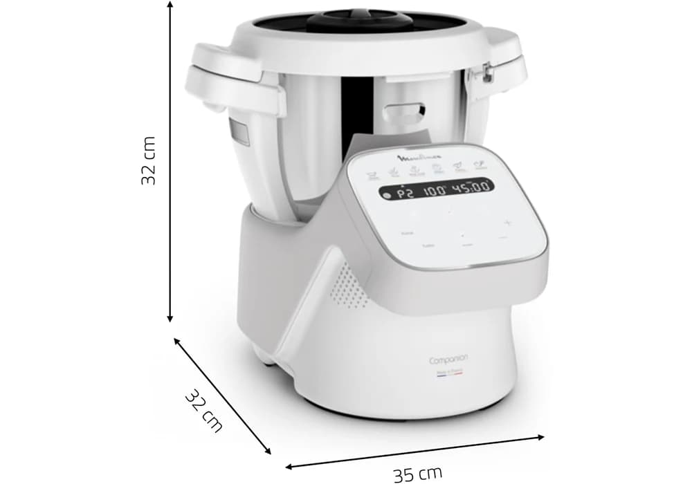 Robot Cuiseur Multifonction 4,5 L Moulinex Companion XL (HF840110) - Image 3