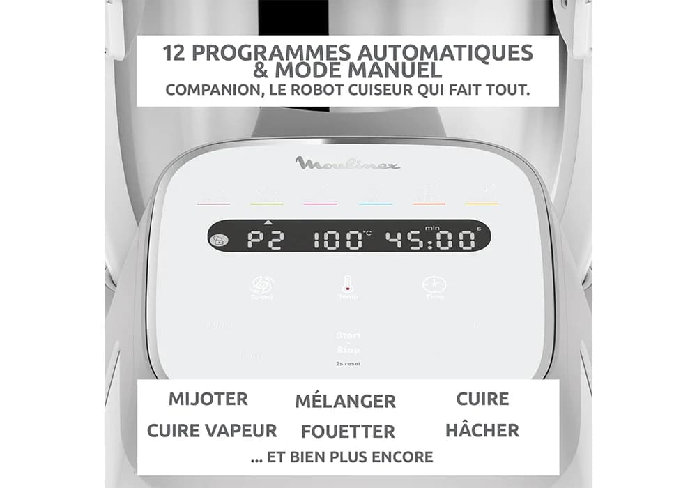 Robot Cuiseur Multifonction 4,5 L Moulinex Companion XL (HF840110) - Image 5
