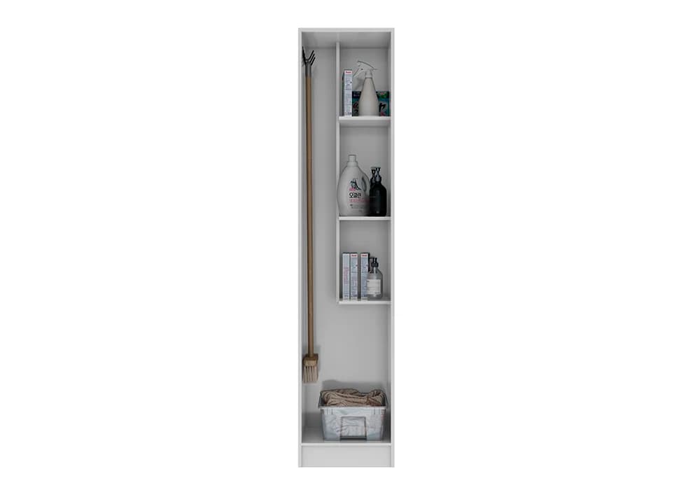 Armoire COLONNE 1 Porte Blanc - Image 2