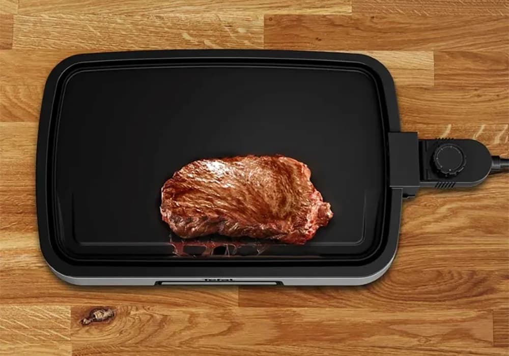 Plancha MAXI SURFACE Inox 6 Personnes TEFAL (CB630D10) - Image 2
