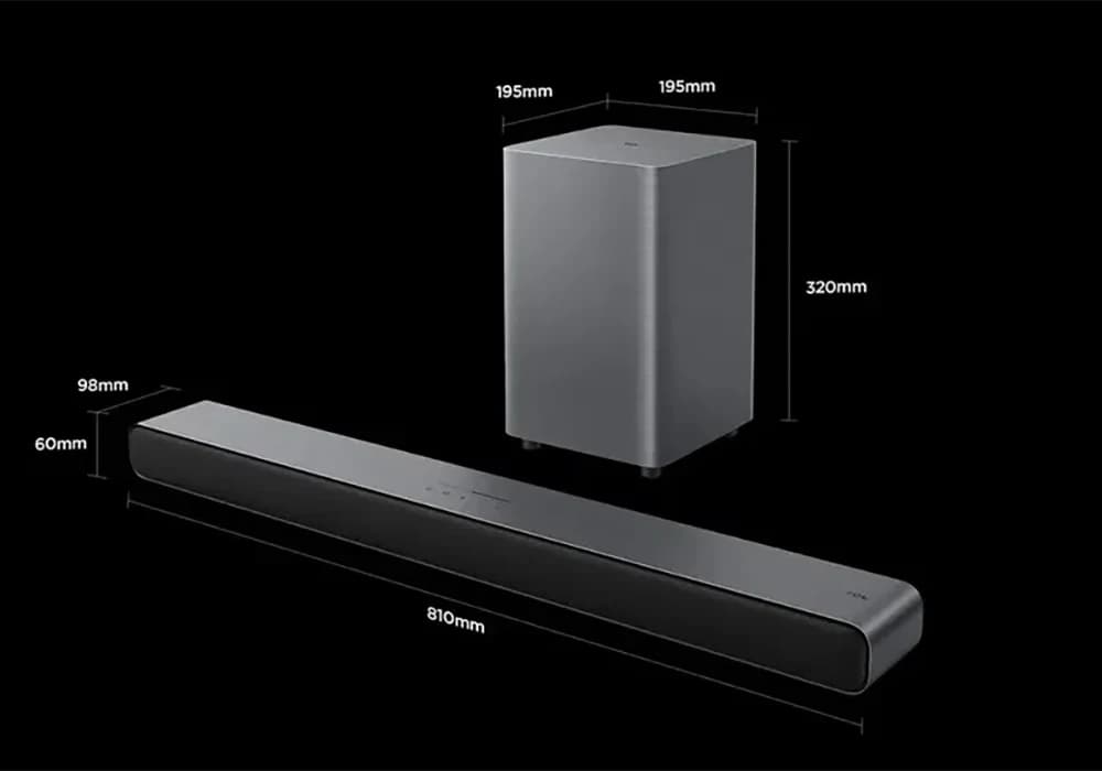 Barre de Son 2.1 Canaux Dolby Atmos 220 W TCL S55H - Image 4