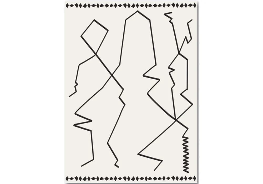 Tapis KHEIRA 200x200 cm - Image 2