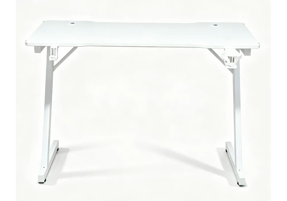 Bureau Gaming Blanc ZENOX LED RGB - Image 2