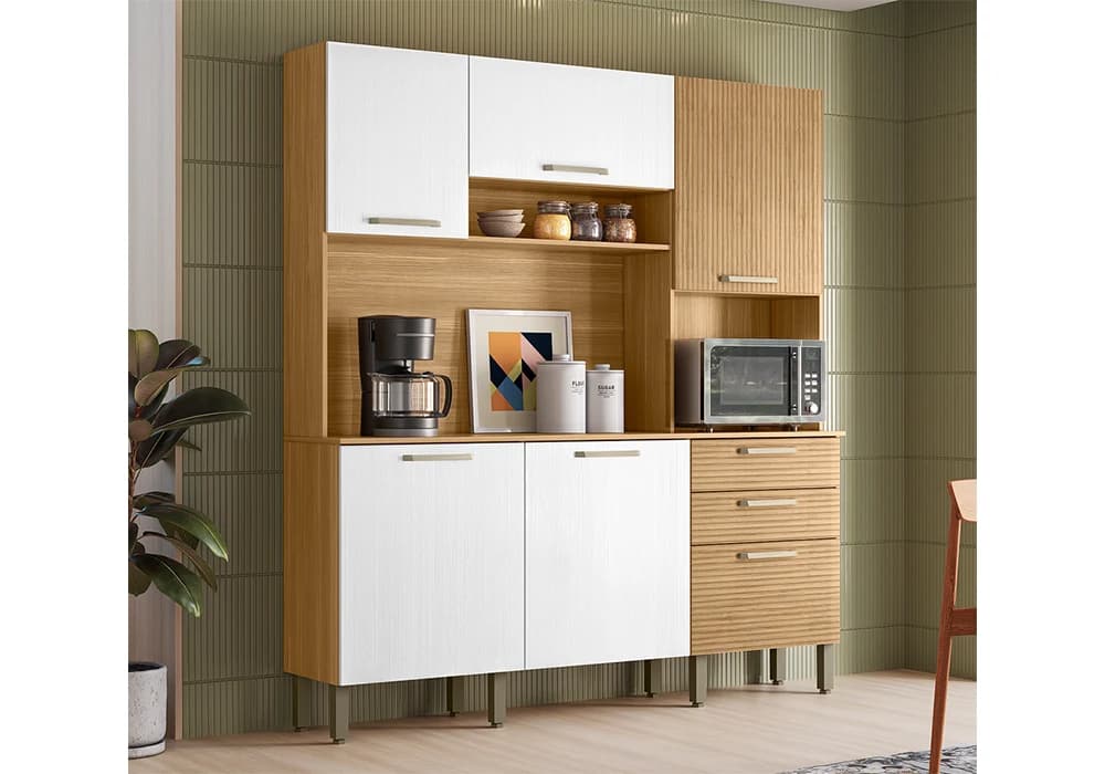 Buffet Cuisine FERRARA PLUS 6 Portes/ 2 Tiroirs - Image 1