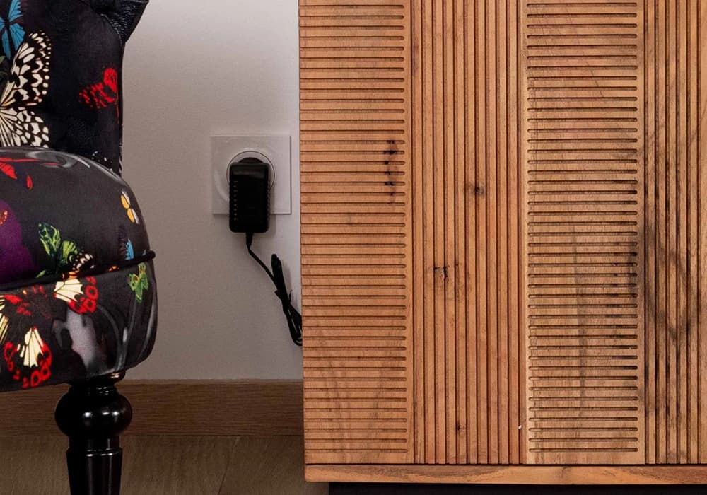 Buffet 3 Portes 1 Tiroir avec LED 160 CM (Collection PARIS) - Image 3