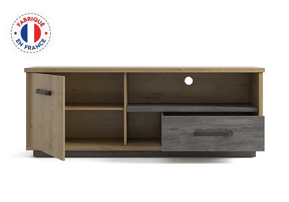 Meuble TV 1 Porte (Collection TERRA) - Image 2