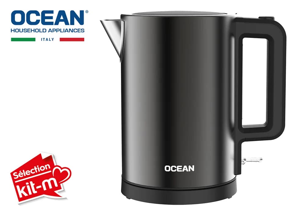 Bouilloire Électrique 1.7L Inox OCEAN (OCKTHI2217WXB) - Image 3