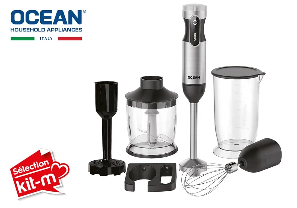 Mixeur Plongeant Multifonction 4 en 1 OCEAN (OCHB1005) - Image 2