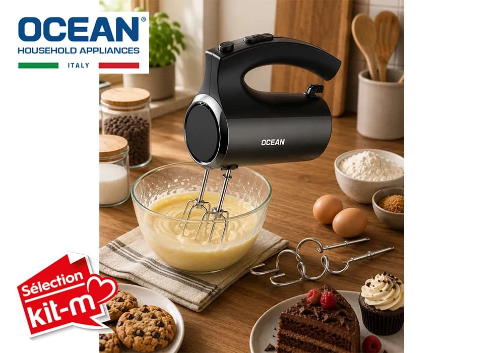 Batteur Électrique 350w OCEAN (OCHMHI355XB) - Image 1