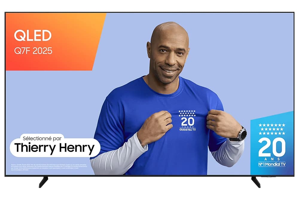 TV QLED AI 4K HDR10+ 85″ 214 cm SAMSUNG (TQ85Q7F) - Image 1