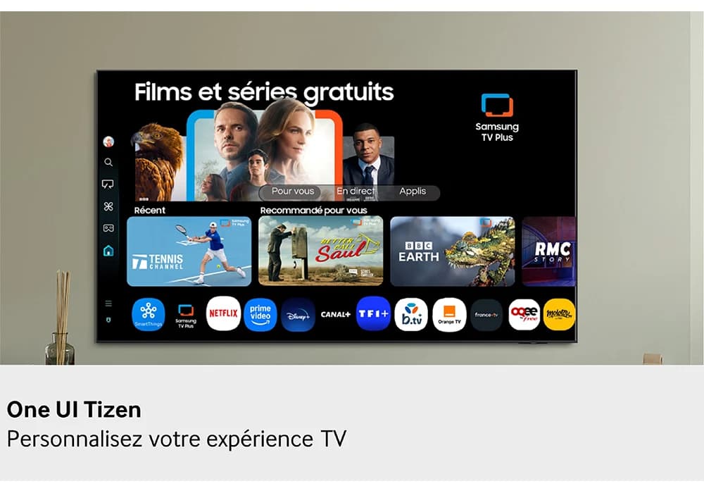 TV QLED AI 4K HDR10+ 85″ 214 cm SAMSUNG (TQ85Q7F) - Image 3